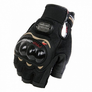 Перчатки Pro-Biker MCS-04 (БЕЗ ПАЛЬЦЕВ) Black,L