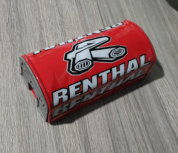 Подушка руля красная RENTHAL