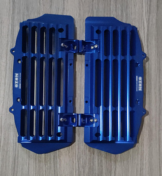 Защита радиатора синяя KTM - HUSQVARNA