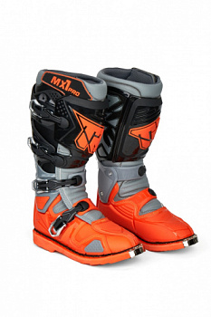 Мотоботы TIGER MX 1 Pro (Черный- оранжевый, 42, 200000-5)
