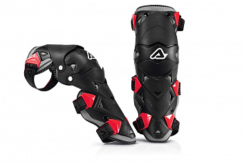 Наколенники шарнирные Acerbis IMPACT EVO 3.0 KNEE Black-Red