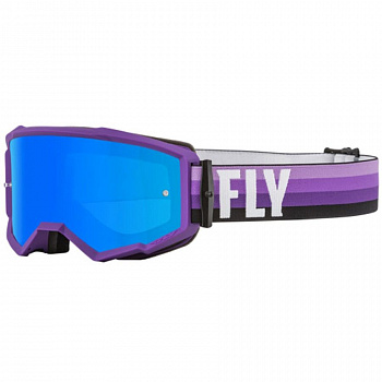 140126-604-3562 Очки для мотокросса FLY RACING ZONE (2022) YOUTH (детские) (фиолетовый-черный)