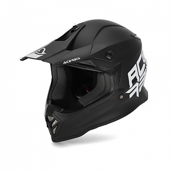 Шлем детский Acerbis IMPACT STEEL JUNIOR Black ,  M (49-50)