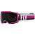Очки для мотокросса FLY RACING ZONE (2022) YOUTH (детские) (розовый/черный) 