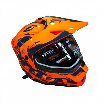 Шлем детский AiM JK802Y Orange-Blue