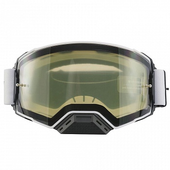 1560506-952-1550 Очки для мотокросса ATAKI PRIME двойная магнитная прозрачная линза (белый)