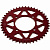 Звезда ведомая аллюминиевая питбайк 428-45T красная SM-PARTS