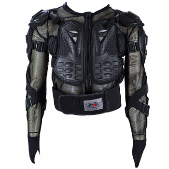 Черепаха защитная ATAKI SC-P114 (черный, 2XL)