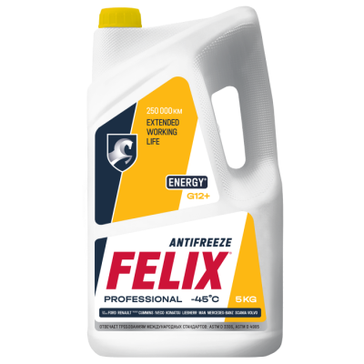 FELIX ENERGY G12+ Антифриз желтый готовый (1L)
