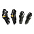 Наколенники+Налокотники Scoyco K17H17-C (комплект) Black,N