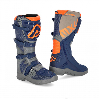 Мотоботы кроссовые Acerbis X-TEAM Blue-Grey