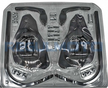 Защита рук Regulmoto ULTRA PROBEND HCM (28 мм) (Красный, , 405877-4)