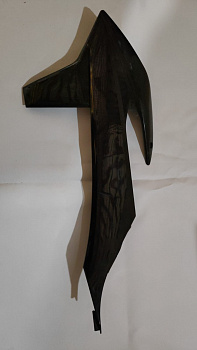 Пластик бака левый черный Х7 - Х8 - К8