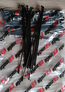 Спицы заднего колеса комп. черные Х1