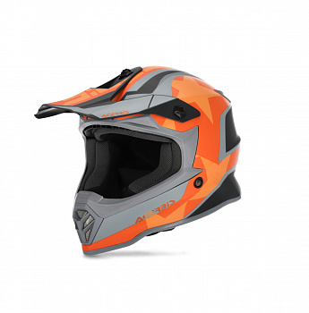 Шлем детский Acerbis IMPACT STEEL JUNIOR Black-Orange, M (49-50)