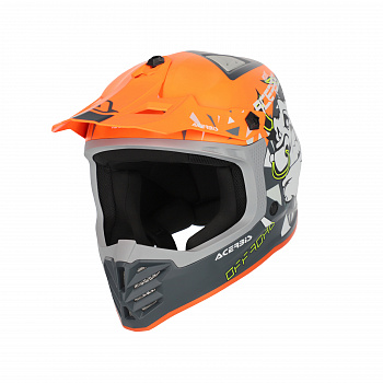 Шлем детский Acerbis PROFILE JUNIOR Orange-Grey ,  XL (53-54)