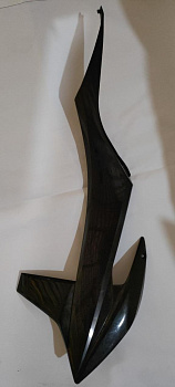 Пластик бака правый черный Х7 - Х8 - К8