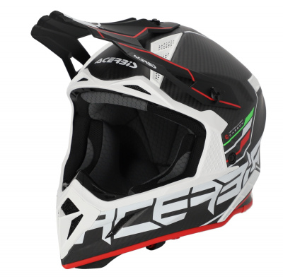 Шлем Acerbis STEEL CARBON 22-06 Black-Red ,  L