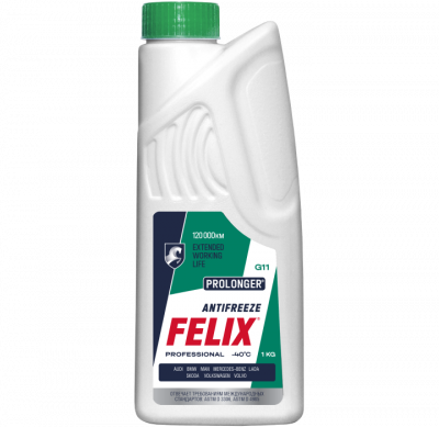 FELIX PROLONGER G11 Антифриз зеленый готовый (3L)