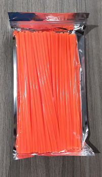 Трубки декоративные на спицы оранж