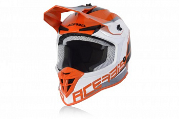 Шлем Acerbis LINEAR Orange-White ,  S
