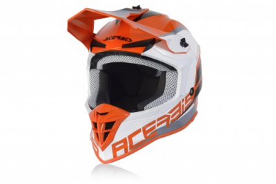 Шлем Acerbis LINEAR Orange-White ,  S