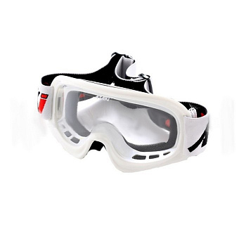 Очки для мотокросса детские ATAKI HB-115 (белый глянцевый)