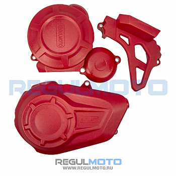 Крышки защитные на двигатель ZS PR c балансирным валом Regulmoto