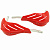Защита рук (пара) HP15 красные армированные SM-PARTS 