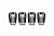 Застёжки (комплект) Acerbis BUCKLE SET (для 0024359 - X-RACE BOOTS) Black